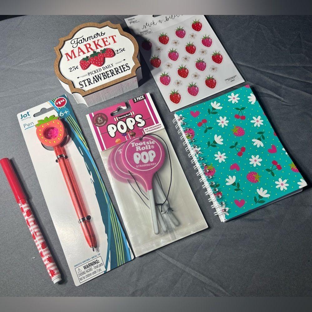 6 pc New Strawberry Bundle NWT